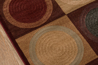 Momeni Dream DR-06 Red Area Rug Closeup