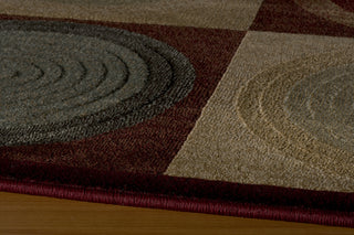 Momeni Dream DR-06 Red Area Rug Closeup