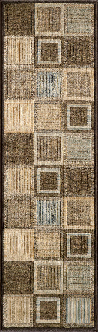 Momeni Dream DR-07 Brown Area Rug Runner