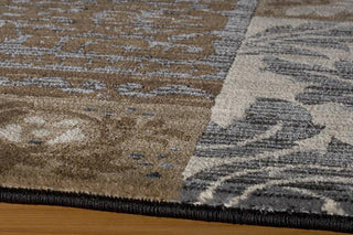 Momeni Dream DR-51 Brown Area Rug Corner Shot