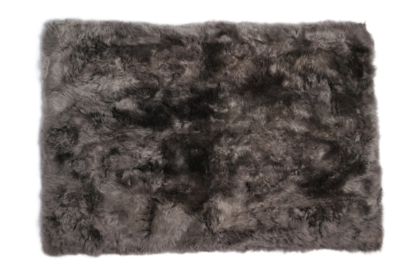 Auskin Luxury Skins Long Wool Sheepskin Vole Animal Hide Area Rug
