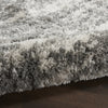 Nourison Dreamy Shag DRS04 Charcoal Grey Area Rug T' R