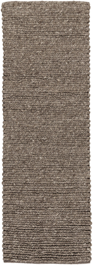 Surya Desoto DSO-200 Charcoal Area Rug 2'6'' x 8' Runner