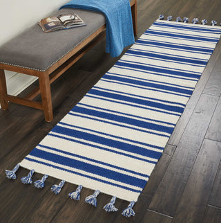 Nourison Rio Vista DST01 Ivory/Navy Area Rug