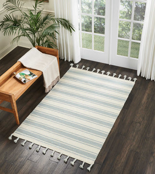 Nourison Rio Vista DST01 Ivory/Spa Area Rug