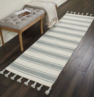 Nourison Rio Vista DST01 Ivory/Spa Area Rug