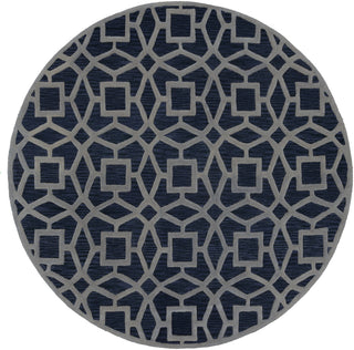 Surya Dream DST-1169 Navy Area Rug 8' Round