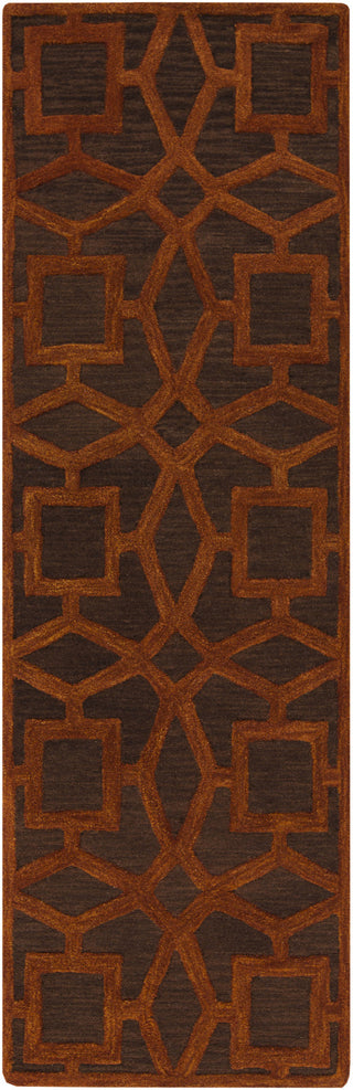 Surya Dream DST-1172 Chocolate Area Rug 2'6'' x 8' Runner