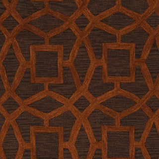 Surya Dream DST-1172 Chocolate Hand Tufted Area Rug Sample Swatch