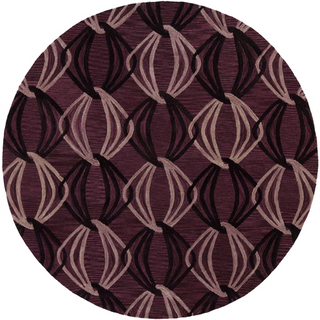 Surya Dream DST-1174 Eggplant Area Rug 8' Round