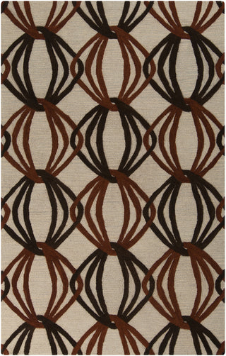 Surya Dream DST-1176 Rust Area Rug 5' x 8'