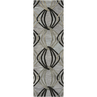 Surya Dream DST-1177 Slate Area Rug 2'6'' x 8' Runner