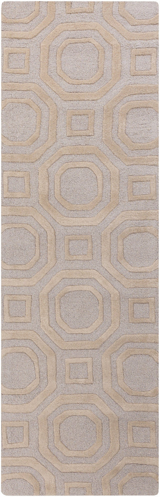 Surya Dream DST-1181 Grey Area Rug 2'6'' x 8' Runner