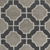 Surya Dream DST-1185 Black Hand Tufted Area Rug Sample Swatch