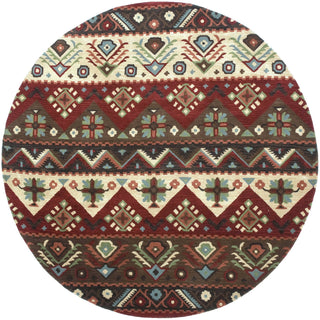 Surya Dream DST-381 Burgundy Area Rug 8' Round