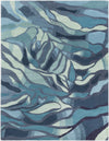 Surya Destinations DTN-52 Teal Hand Tufted Area Rug by Malene B 