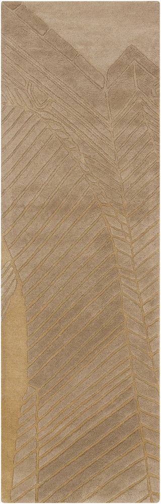 Surya Destinations DTN-58 Olive Area Rug by Malene B 2'6'' x 8' Runner