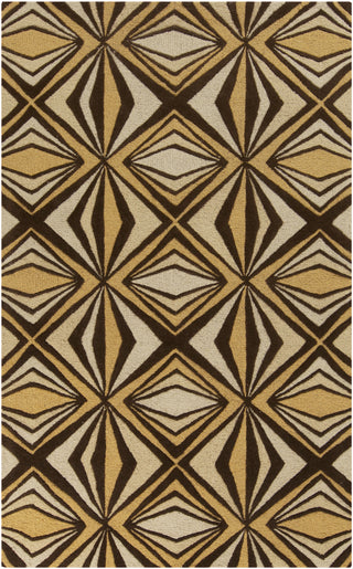 Surya Destinations DTN-66 Chocolate Area Rug by Malene B 5' x 8'