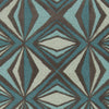Surya Destinations DTN-67 Teal Hand Tufted Area Rug by Malene B Sample Swatch