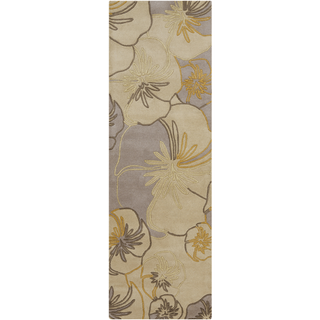 Surya Destinations DTN-68 Beige Area Rug by Malene B 2'6'' x 8' Runner