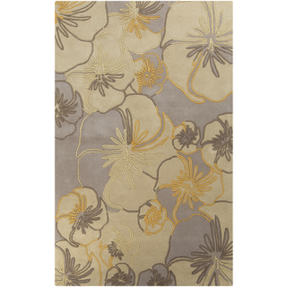 Surya Destinations DTN-68 Beige Area Rug by Malene B 5' x 8'