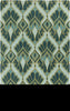 Surya Destinations DTN-73 Teal Area Rug by Malene B 5' x 8'