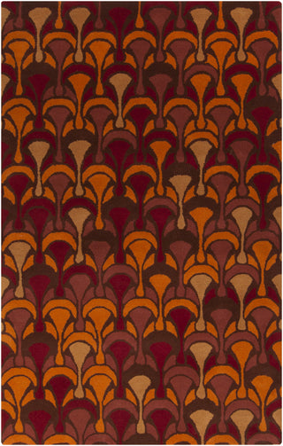 Surya Destinations DTN-77 Cherry Area Rug by Malene B 5' x 8'