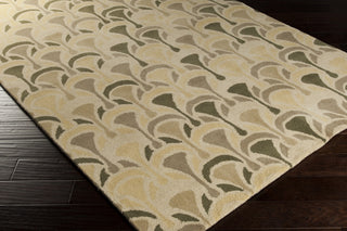 Surya Destinations DTN-78 Beige Hand Tufted Area Rug by Malene B 5x8 Corner