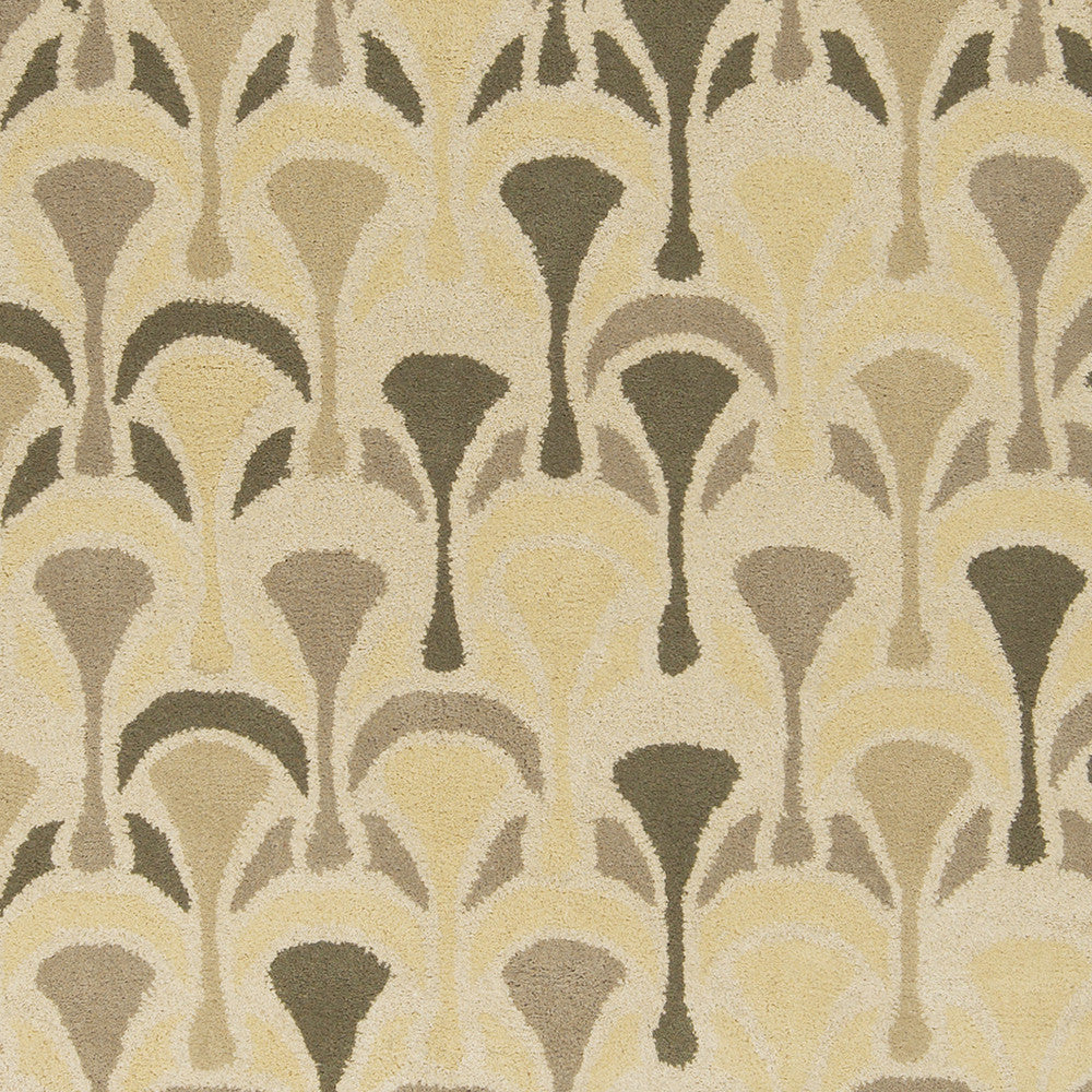 Surya Destinations DTN-78 Beige Hand Tufted Area Rug by Malene B Sample Swatch
