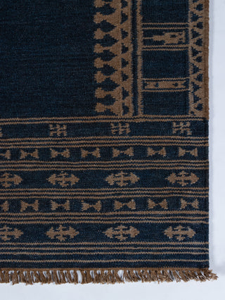 Momeni Duar DUA-4 Indigo Area Rug by Lemieux Et Cie