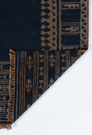 Momeni Duar DUA-4 Indigo Area Rug by Lemieux Et Cie