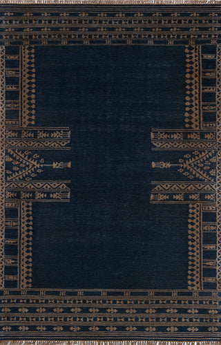 Momeni Duar DUA-4 Indigo Area Rug by Lemieux Et Cie