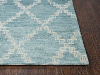 Rizzy Dune DUN104 Teal Area Rug Corner Image