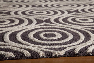 Momeni Dunes DUN-4 Charcoal Area Rug Corner Shot