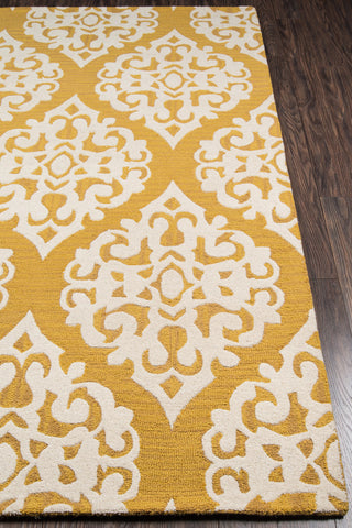 Momeni Dunes DUN-5 Gold Area Rug Closeup