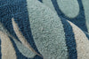 Momeni Dunes DUN-7 Blue Area Rug Detail Shot