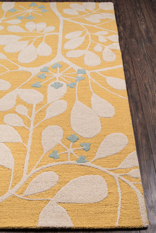 Momeni Dunes DUN10 Gold Area Rug Corner Shot