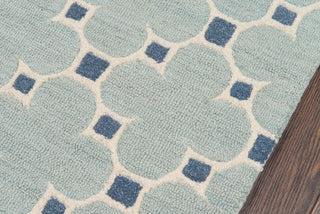 Momeni Dunes DUN11 Blue Area Rug Close Up