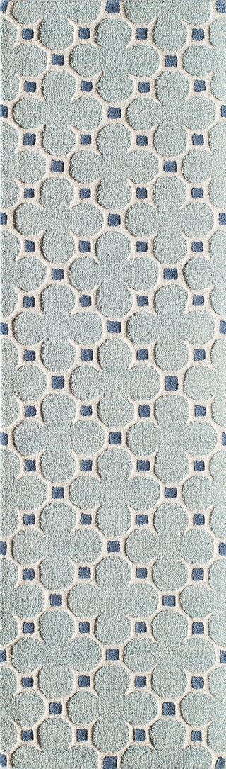 Momeni Dunes DUN11 Blue Area Rug Runner