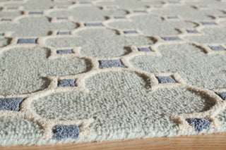 Momeni Dunes DUN11 Blue Area Rug Closeup