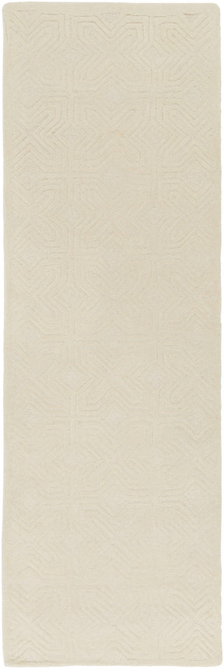 Surya Dwell B DWB-9000 White Area Rug by DwellStudio 2'6'' X 8' Runner