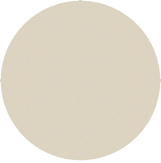 Surya Dwell B DWB-9000 White Hand Tufted Area Rug by DwellStudio 6' Round