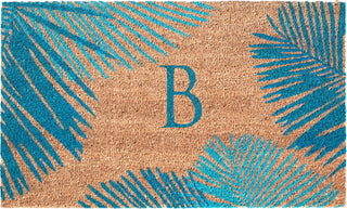 Trans Ocean Dwell 9003/03B Palm Border Blue by Liora Manne