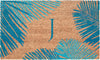 Trans Ocean Dwell 9003/03J Palm Border Blue by Liora Manne