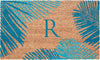 Trans Ocean Dwell 9003/03R Palm Border Blue by Liora Manne