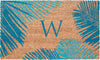 Trans Ocean Dwell 9003/03W Palm Border Blue by Liora Manne