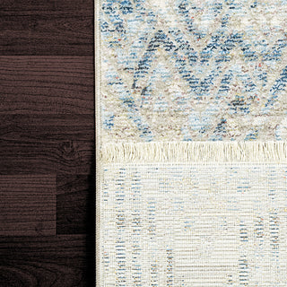 Dynamic Rugs Alea 1803 Taupe/Blue Area Rug