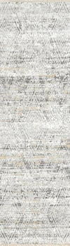 Dynamic Rugs Alea 1803 Taupe/Gold Area Rug Finished Runner Image