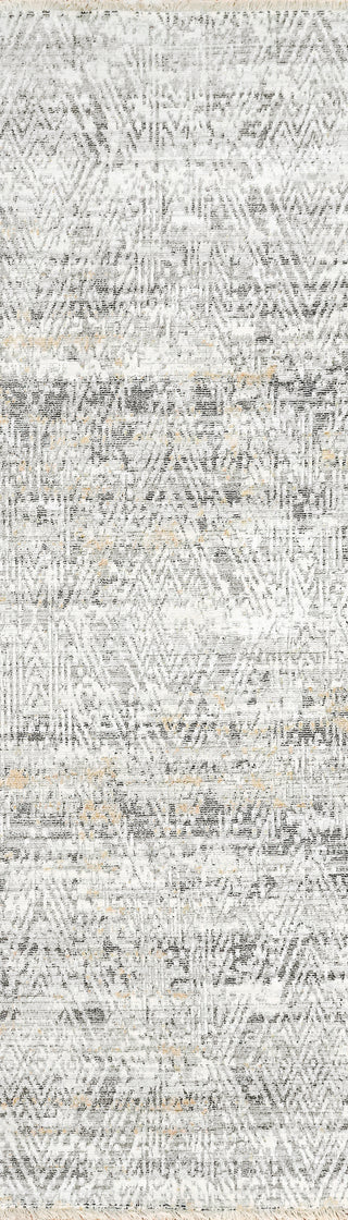 Dynamic Rugs Alea 1803 Taupe/Gold Area Rug Finished Runner Image