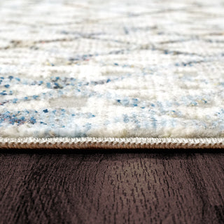 Dynamic Rugs Alea 1805 Taupe/Blue/Cream Area Rug